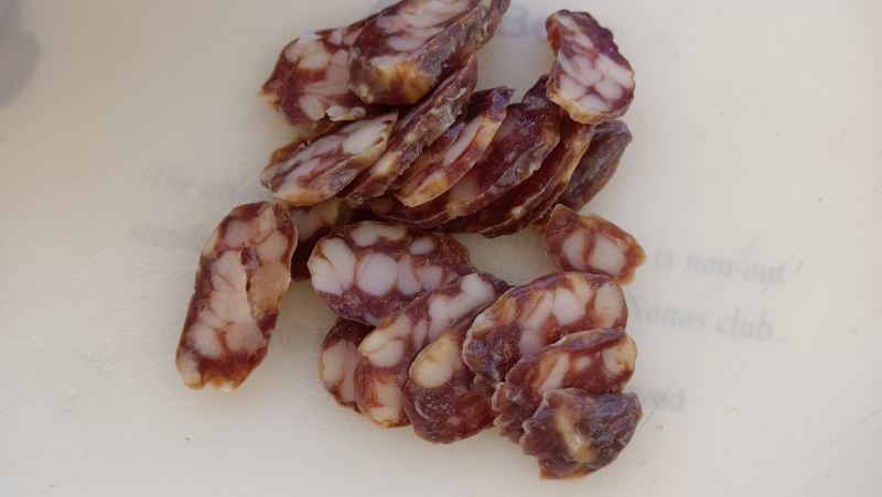 cured snow peas Steps: 5