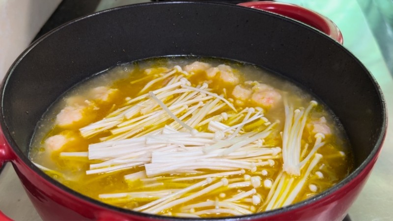 Sour Soup Steps to make beef and shrimp paste: 10