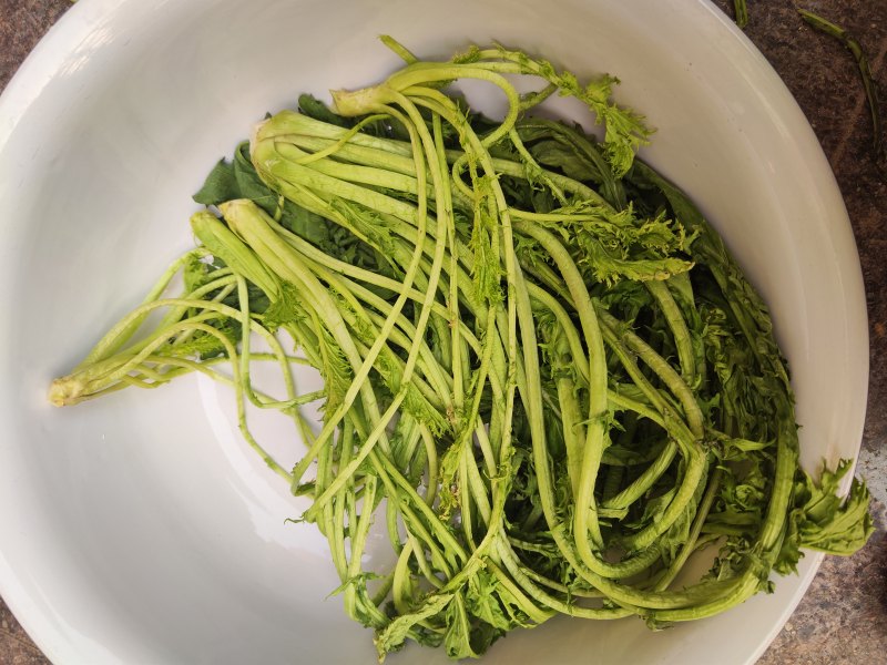 Pickled mustard greens Steps: 3