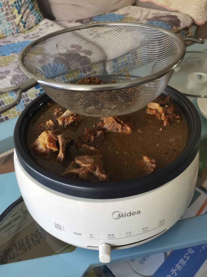 Steps to make sheep and scorpion hot pot: 8