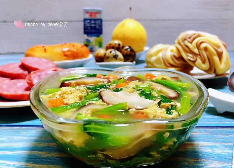 #winter Warm Soup# Furong Fresh Vegetable Soup Recipe Steps: 14